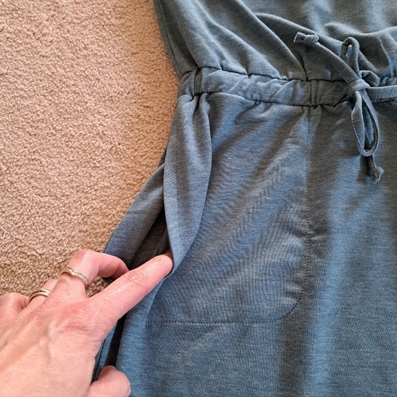 32 Degrees Cool Blue Casual Dress Women's Small Stretch Dress Sporty - Picture 10 of 16